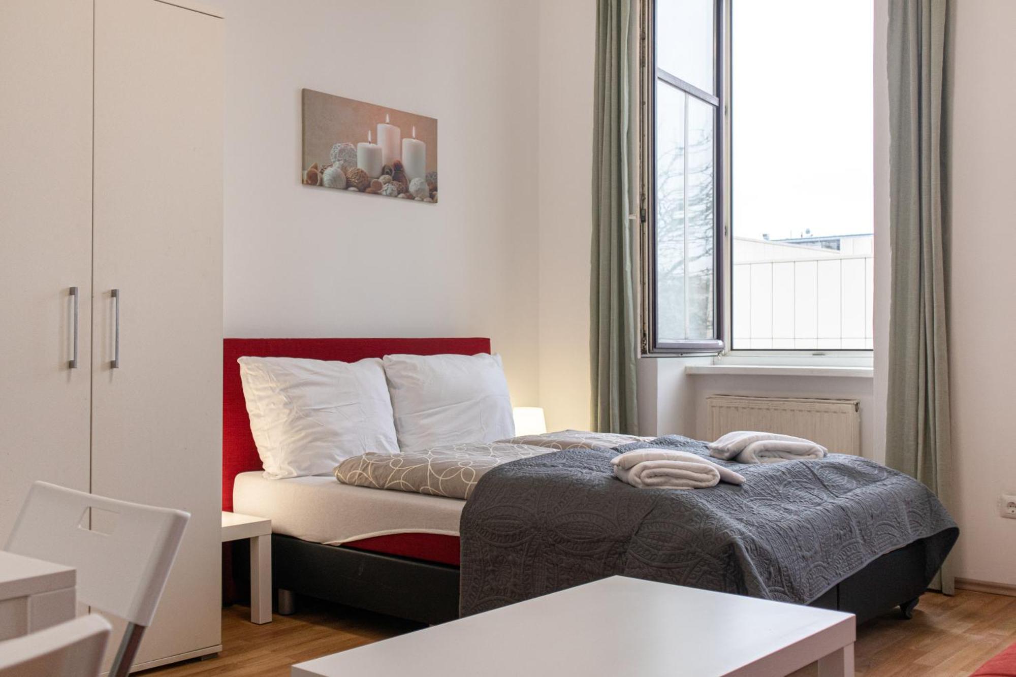 Homelike 2Br Apt. @Millenium Tower/Danube River Vienna Luaran gambar